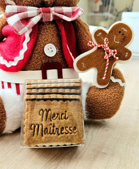 Biscuits sucrés MERCI MAITRESSE