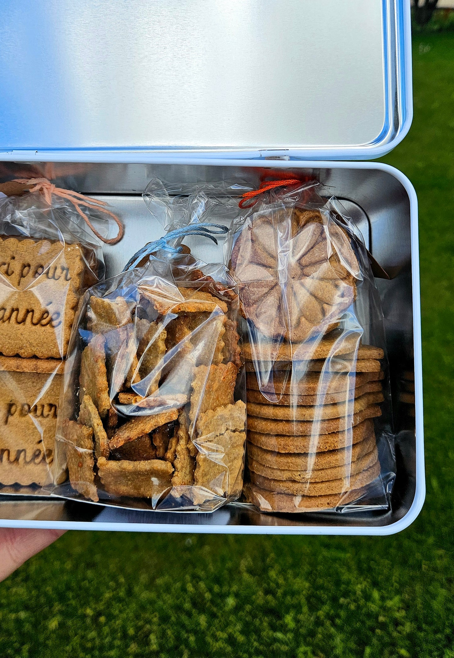 BOÎTES à Biscuits MERCI POUR CETTE ANNEE