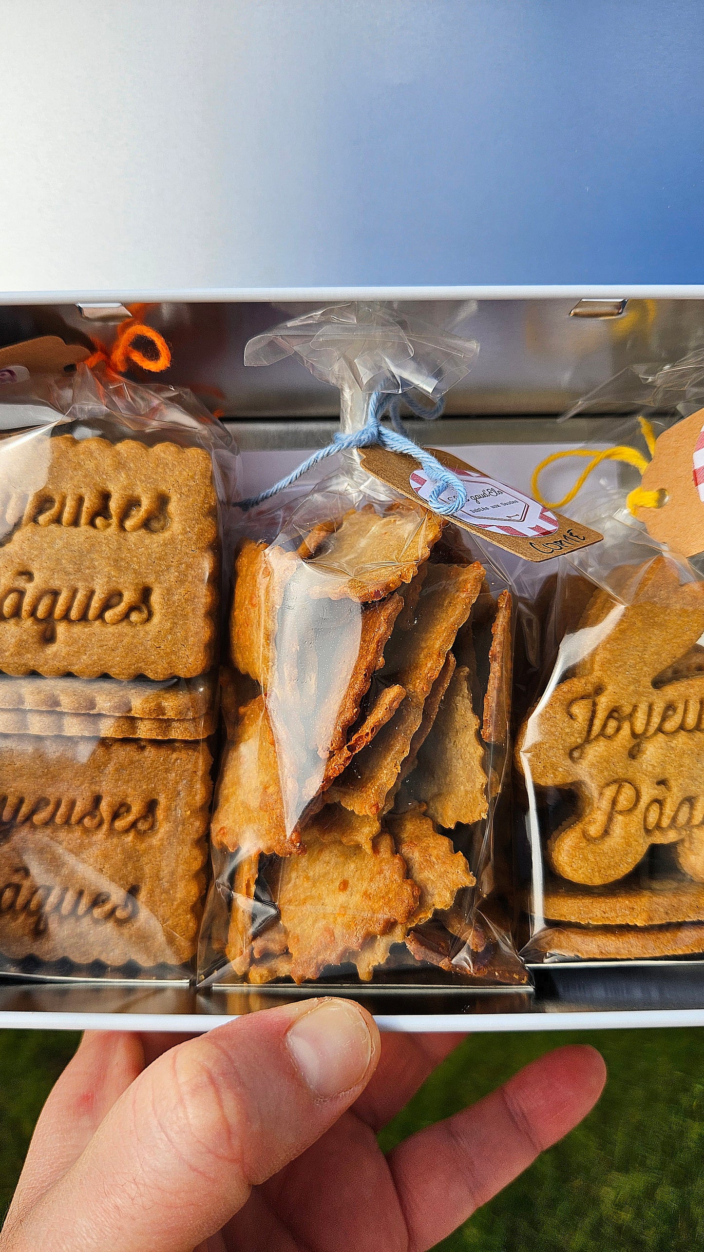 BOÎTES à Biscuits de Pâques