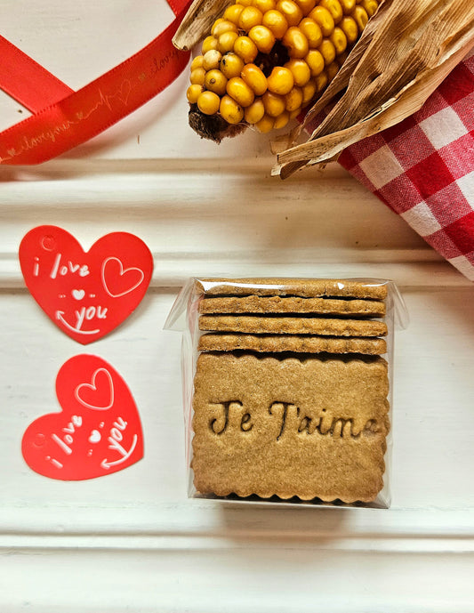 Biscuits sucrés JE T'AIME